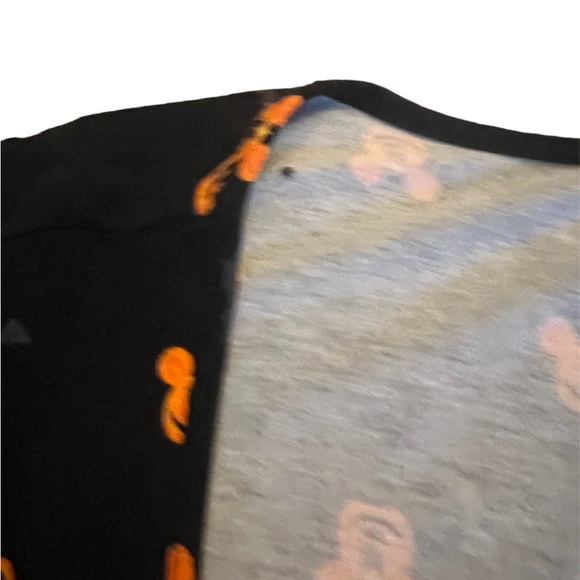 Mickey Mouse pumpkin head Lehigh low hem baby doll shirt - Picture 3 of 10